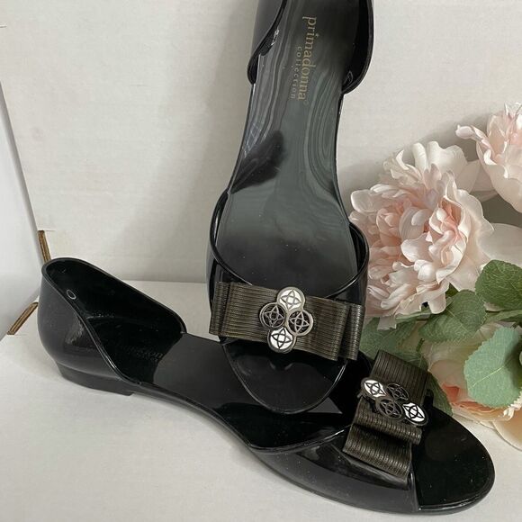 JELLY SANDALS WITH BOW ACCENT - Picture 4 of 6